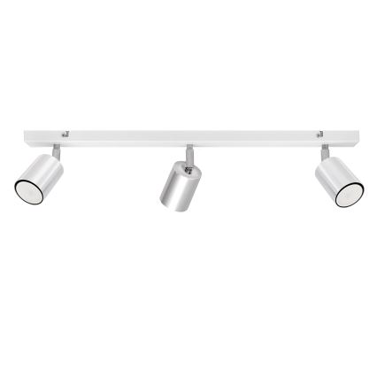 LED Kohtvalgusti TUNE 3xGU10/4,8W/230V matt kroom/valge