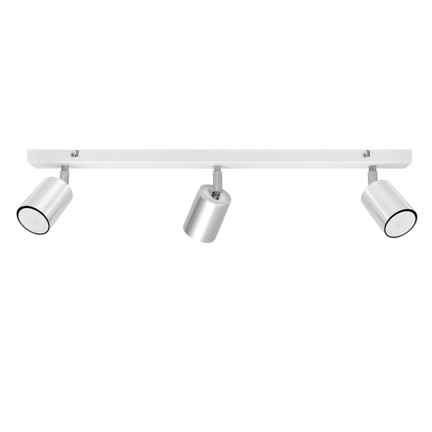 LED Kohtvalgusti TUNE 3xGU10/4,8W/230V matt kroom/valge