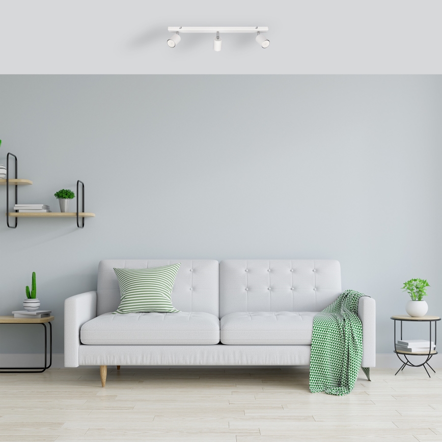 LED Kohtvalgusti TUNE 3xGU10/4,8W/230V valge