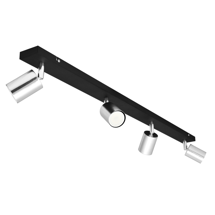 LED Kohtvalgusti TUNE 4xGU10/4,8W/230V matt kroom/must