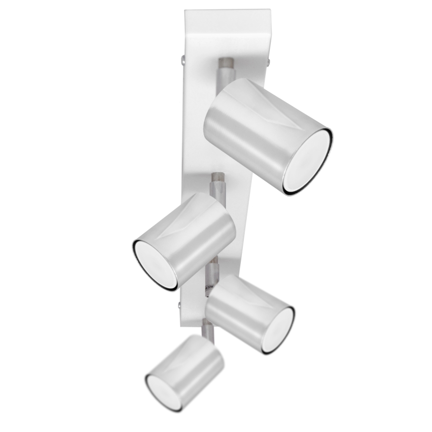 LED Kohtvalgusti TUNE 4xGU10/4,8W/230V matt kroom/valge