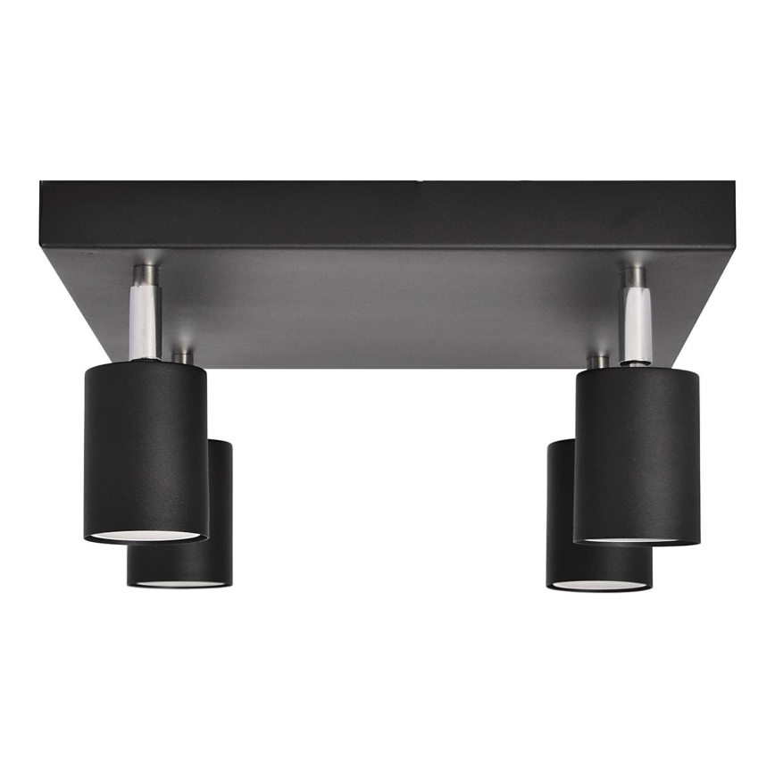 LED Kohtvalgusti TUNE 4xGU10/4,8W/230V must