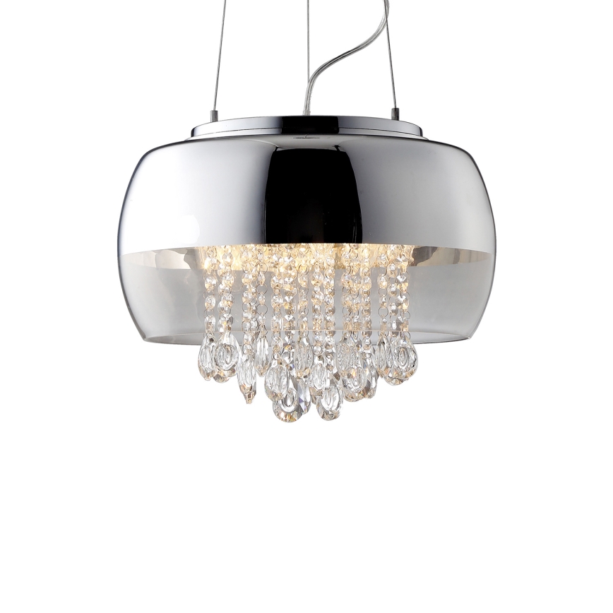 LED Kristallist lühter LUNA 1xE14/40W/230V