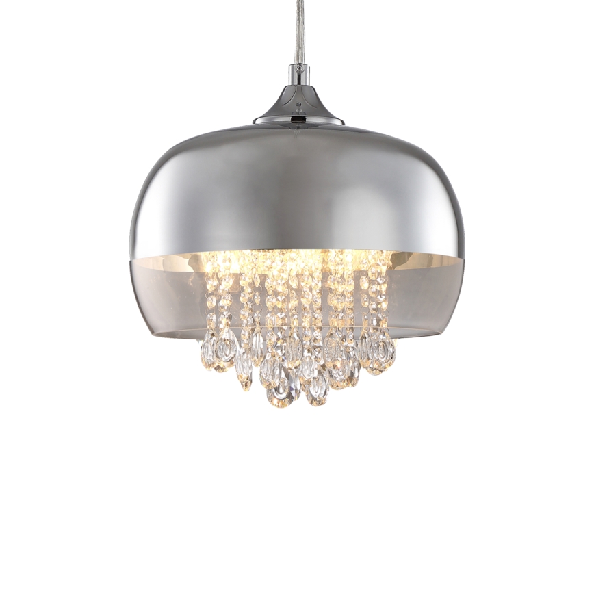 LED Kristallist lühter LUNA 1xE14/40W/230V