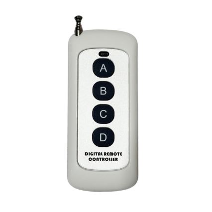 LED kristalllaelamp NAURU LED/30W/230V läbimõõt 40 cm läikiv kroom/must + kaugjuhtimispult