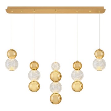 LED-kroonlühter kaabliga CREMONA LED/27W/230V 3000K kuldne