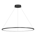 LED-kroonlühter riputuskaabliga SATURNO LED/57W/230V, läbimõõt 100 cm, IP44, must