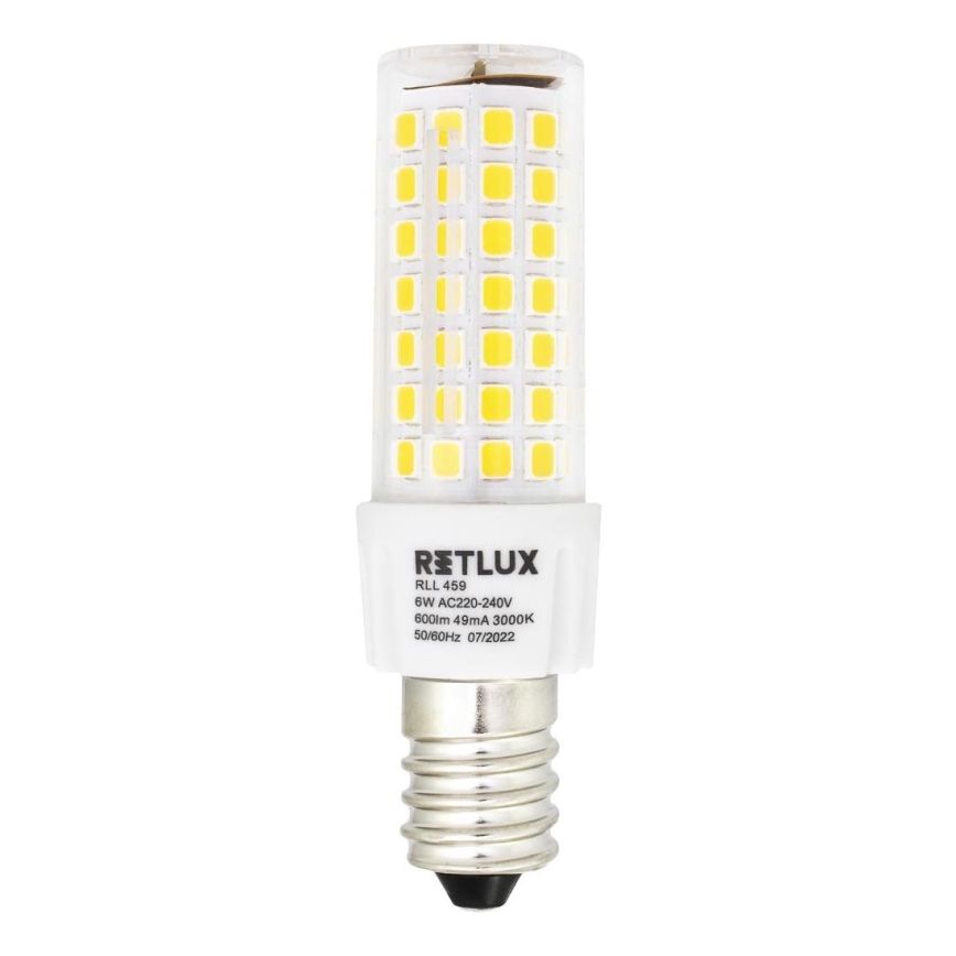 LED Kubu pirn E14/6W/230V 3000K