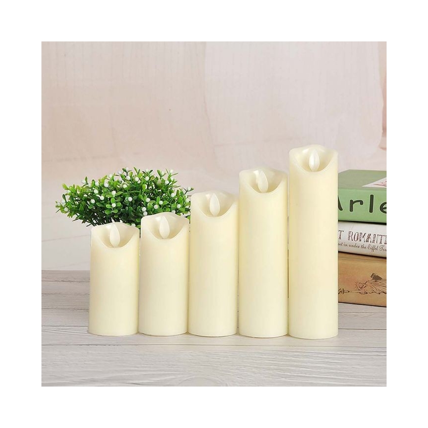 LED  Küünal LED/2xAA soe valge 15 cm