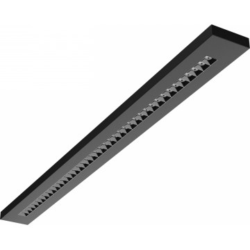 LED Lae-/rippvalgusti PLANK LED/20/30/40W/230V 2700/4000/6000K CRI 90 must