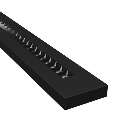 LED Lae-/rippvalgusti PLANK LED/20/30/40W/230V 2700/4000/6000K CRI 90 must