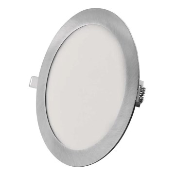 LED lae sisse paigaldatav valgusti NEXXO LED/18W/230V 3000/3500/4000K hõbedane läbimõõt 22,5 cm
