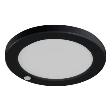 LED Lae-/süvistatav valgusti liikumisanduriga 2in1 ERGA LED/17W/230V 3000/4000/6500K must