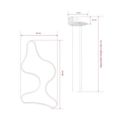 LED Laekapood ARTISAN LED/36W/230V 6500K Valge