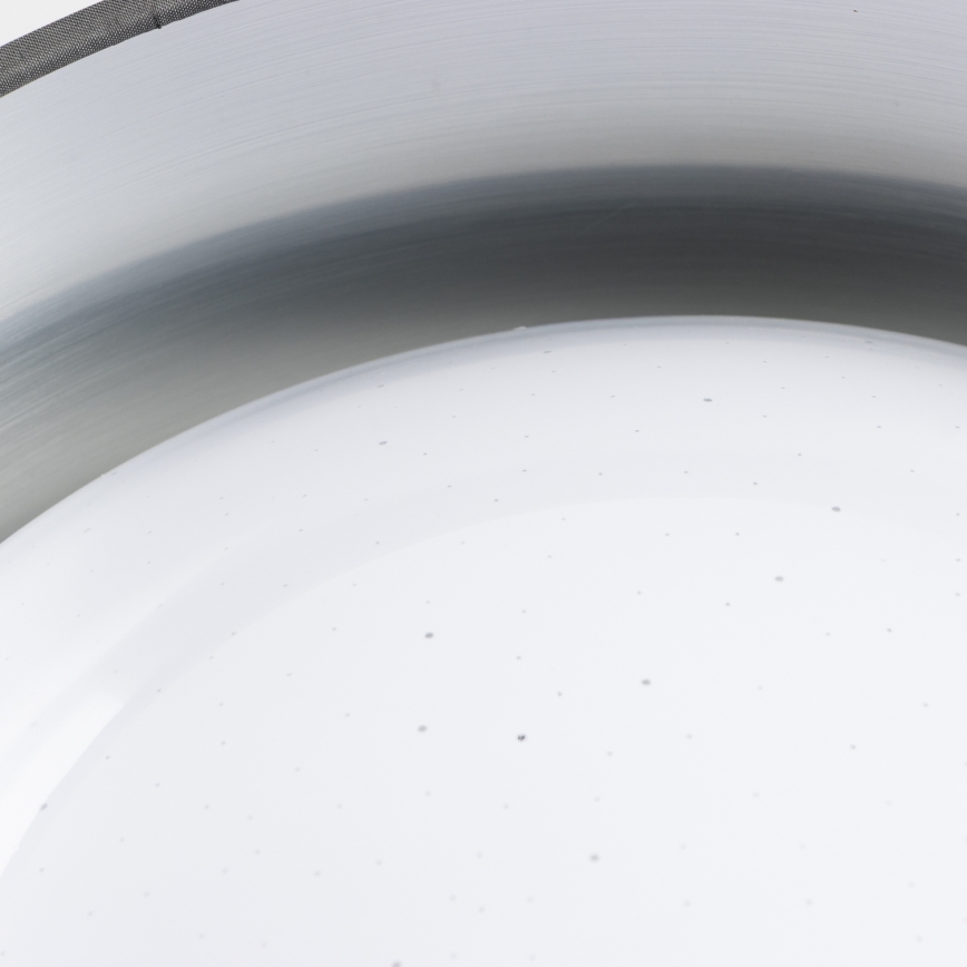 LED laelamp 12 W/230 V Ø 32 cm, hall/hõbedane