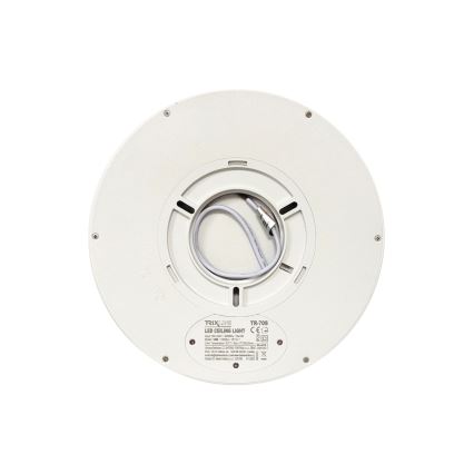 LED-laelamp, 18 W/230 V, 3000/4000/6500 K, läbimõõt 23 cm, valge