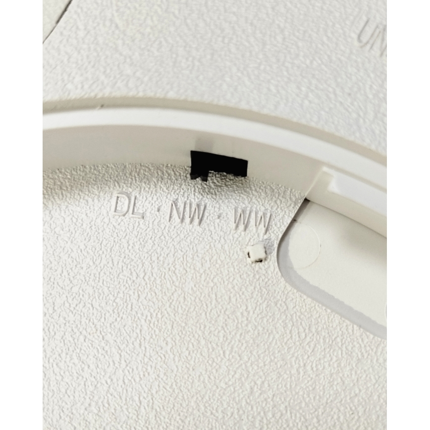 LED-laelamp, 18 W/230 V, 3000/4000/6500 K, läbimõõt 23 cm, valge