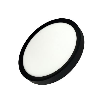 LED-laelamp 18W/230V 3000/4000/6500K, läbimõõt 23 cm, must