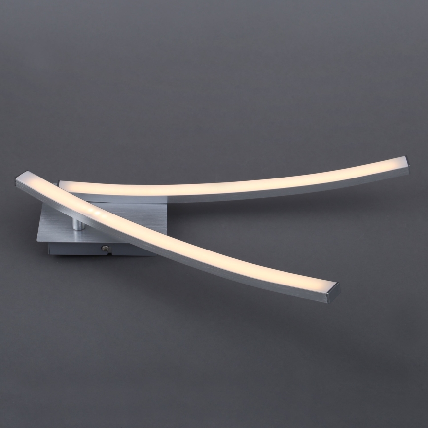 LED laelamp 2xLED/6W/230V 3000K mattkroom