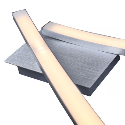 LED laelamp 2xLED/6W/230V 3000K mattkroom