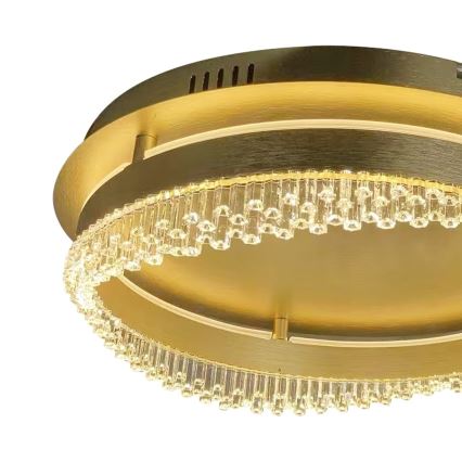 LED-laelamp 36W/230V, läbimõõt 43 cm, kuldne