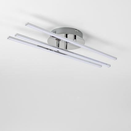 LED laelamp 3xLED/3W/230V läikiv kroom