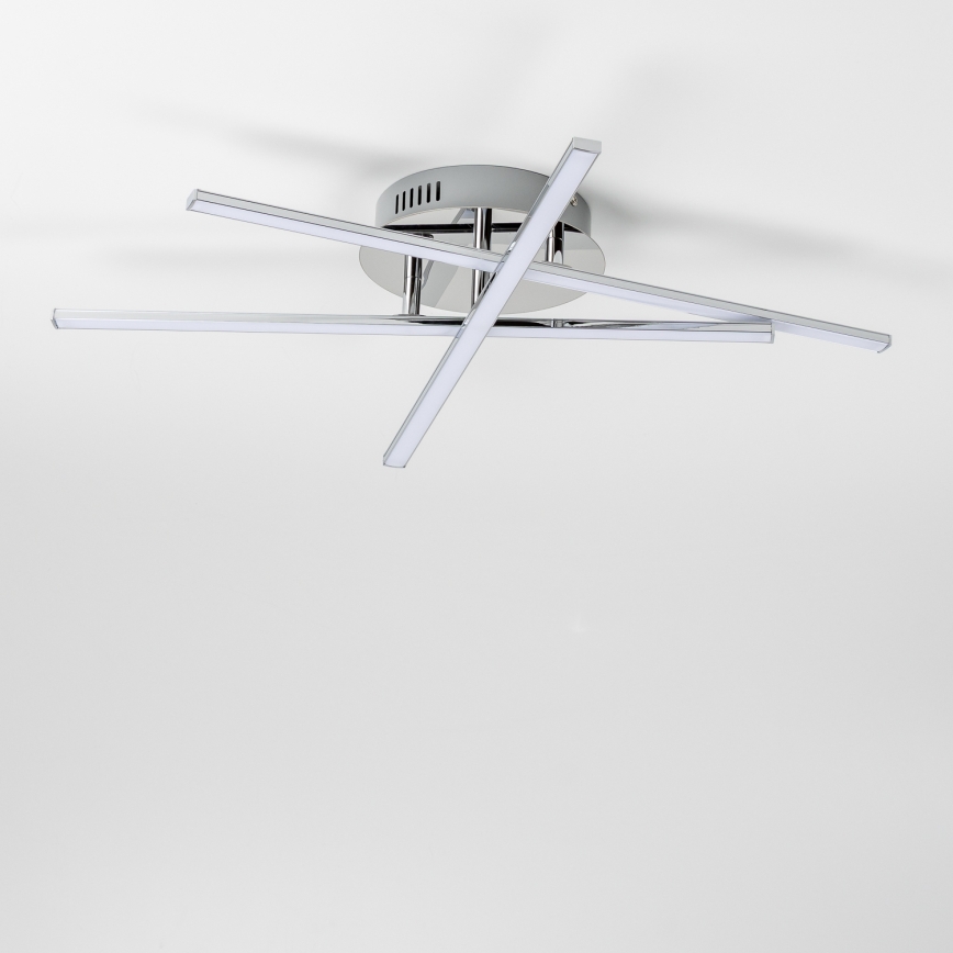 LED laelamp 3xLED/3W/230V läikiv kroom