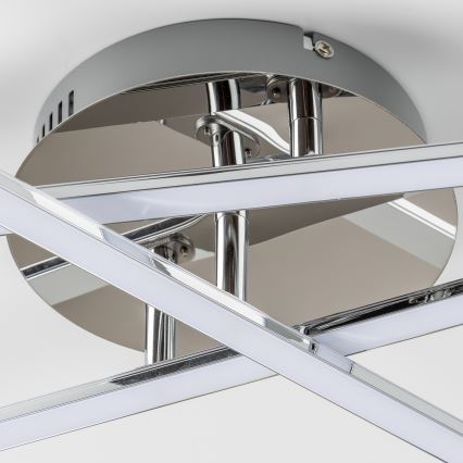 LED laelamp 3xLED/3W/230V läikiv kroom