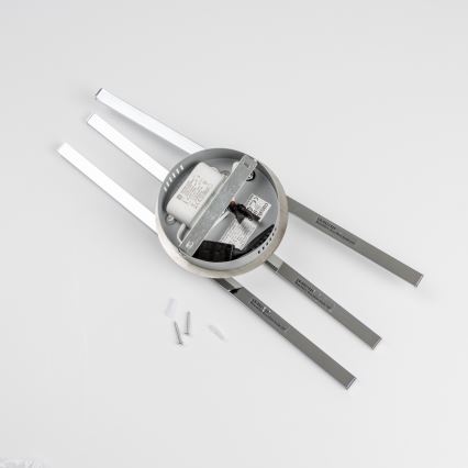 LED laelamp 3xLED/3W/230V läikiv kroom