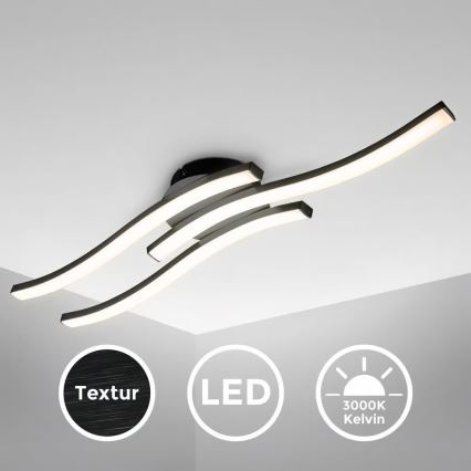 LED laelamp 3xLED/6W/230V 2700K must