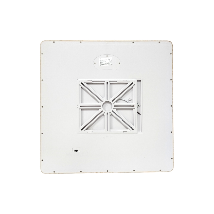 LED laelamp, 40 W, 230 V, kolme värvustemperatuuriga (3000/4000/6500 K), 50 × 50 cm, beež
