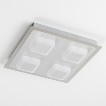 LED laelamp 4xLED/5W/230V 3000K 28x28 cm mattkroom