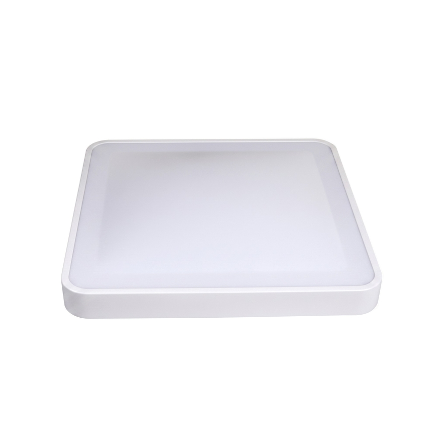 LED laelamp liikumis- ja hämarusanduriga WILTON LED/24W/230V 4000K 33x33 cm valge