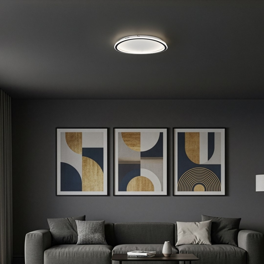 LED laelamp CALI LED/30W/230V läbimõõt 40 cm must