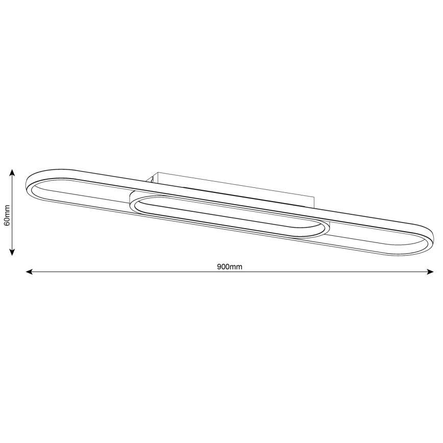 LED laelamp CORDOBA LED/26W/230V must
