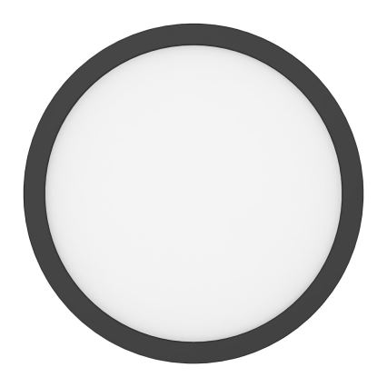 LED laelamp EVORA LED/24W/230V 3000/4000/6000K läbimõõt 30 cm must