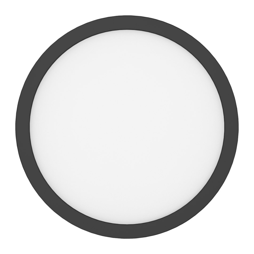 LED laelamp EVORA LED/24W/230V 3000/4000/6000K läbimõõt 30 cm must