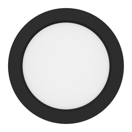 LED laelamp EVORA LED/6W/230V 3000/4000/6000K läbimõõt 14 cm must