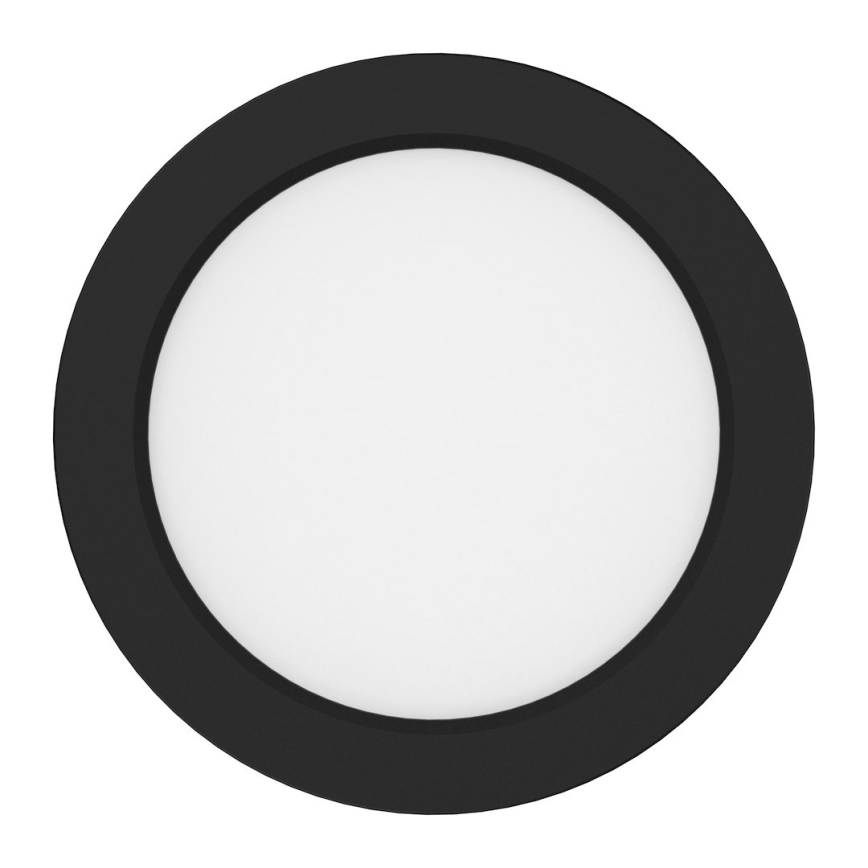 LED laelamp EVORA LED/6W/230V 3000/4000/6000K läbimõõt 14 cm must