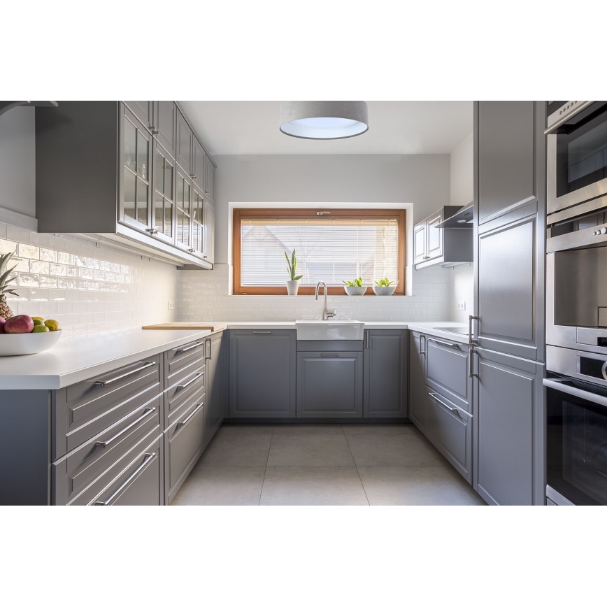 LED-laelamp GALAXY LED/24W/230V Ø 44 cm hall/valge