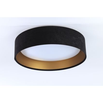 LED laelamp GALAXY LED/24W/230V ⌀ 44 cm must/kuldne