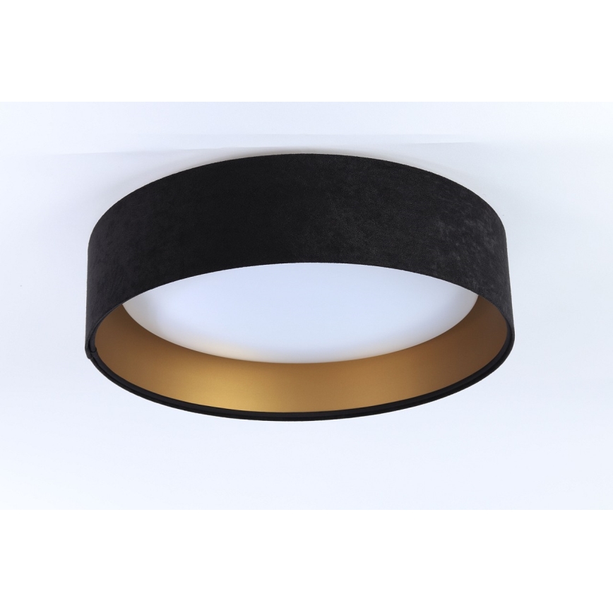 LED laelamp GALAXY LED/24W/230V ⌀ 44 cm must/kuldne