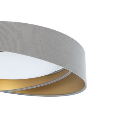 LED laelamp GALAXY MODERN, 24 W, 230 V, läbimõõt 55 cm, hall/kuldne