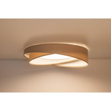 LED laelamp GALAXY MODERN LED/24W/230V, läbimõõt 55 cm, beež/valge