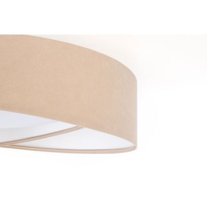 LED laelamp GALAXY MODERN LED/24W/230V, läbimõõt 55 cm, beež/valge
