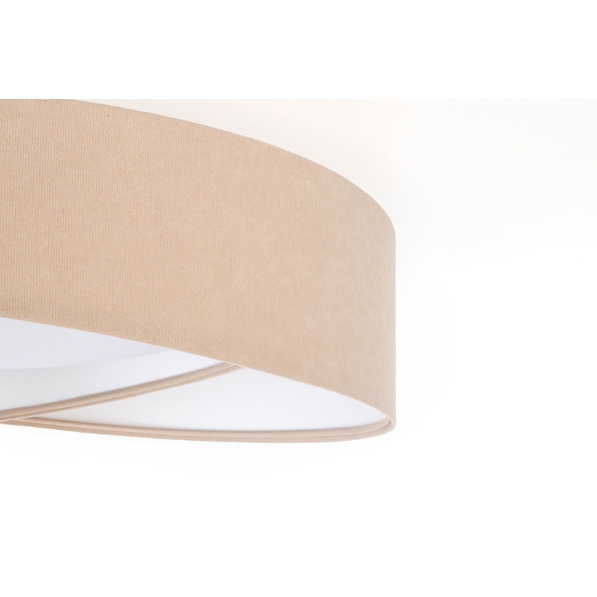 LED laelamp GALAXY MODERN LED/24W/230V, läbimõõt 55 cm, beež/valge