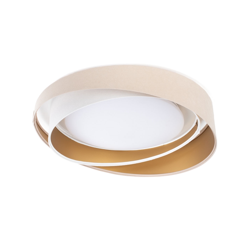 LED laelamp GALAXY MODERN LED/24W/230V, läbimõõt 55 cm, beež/valge/kuldne