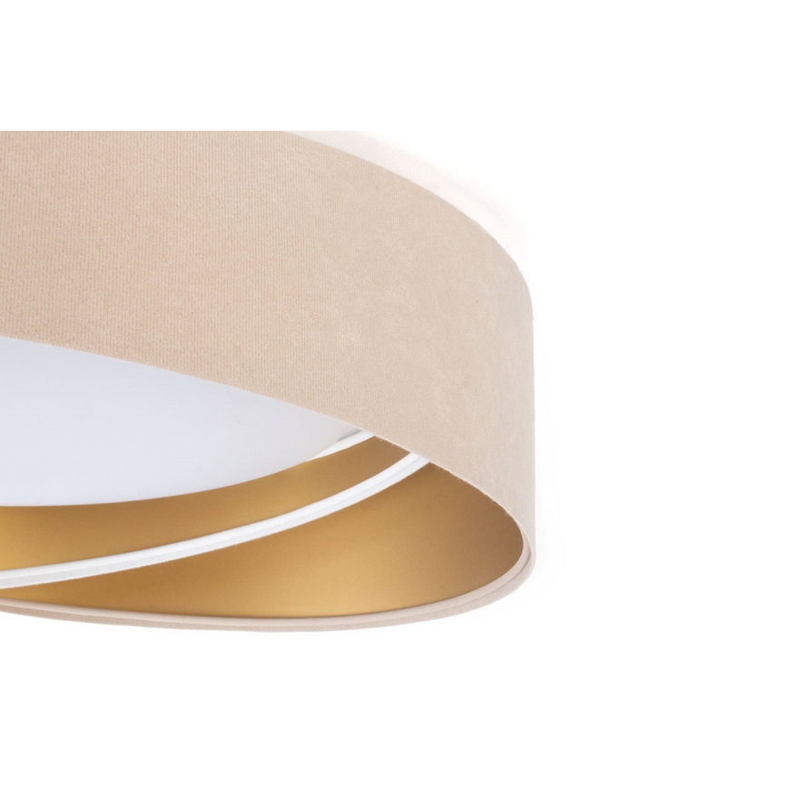 LED laelamp GALAXY MODERN LED/24W/230V, läbimõõt 55 cm, beež/valge/kuldne