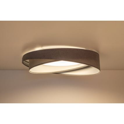 LED laelamp GALAXY MODERN LED/24W/230V läbimõõt 55 cm hall/hõbedane