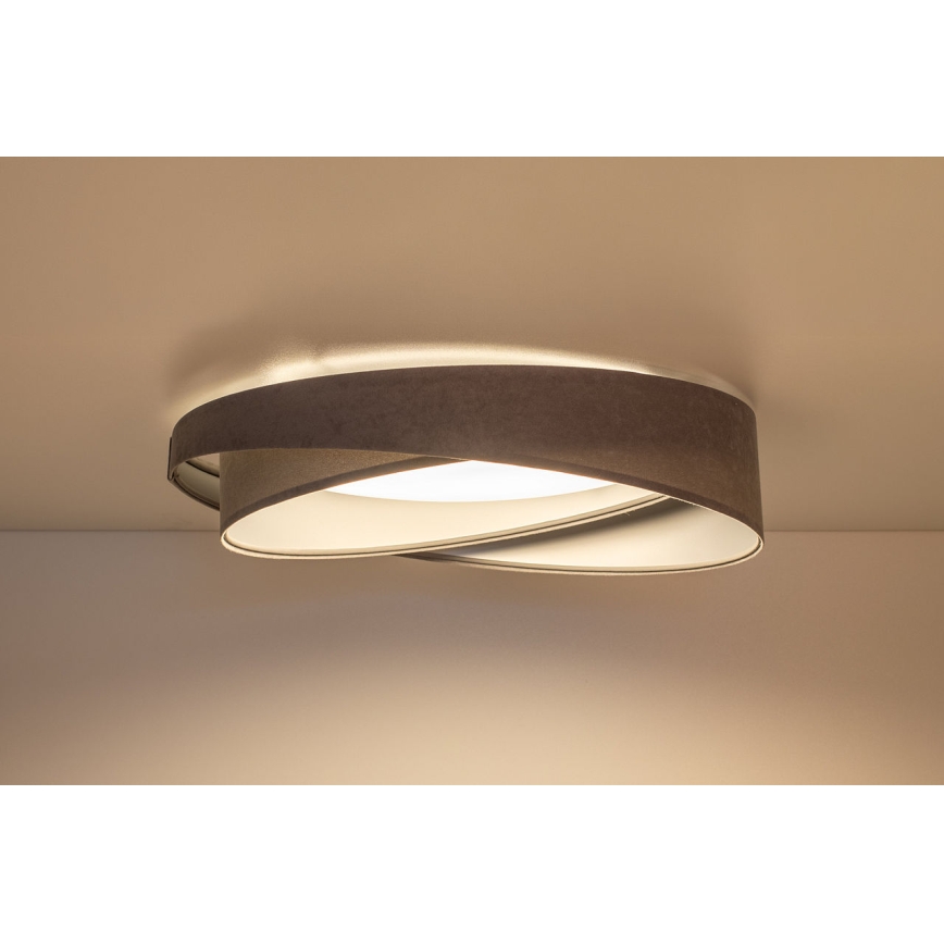 LED laelamp GALAXY MODERN LED/24W/230V läbimõõt 55 cm hall/hõbedane